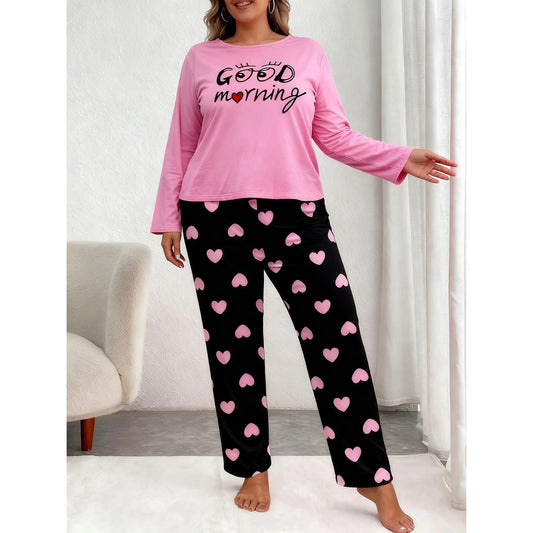 ValueVibe Womens Plus Size Pajama Sets 1575