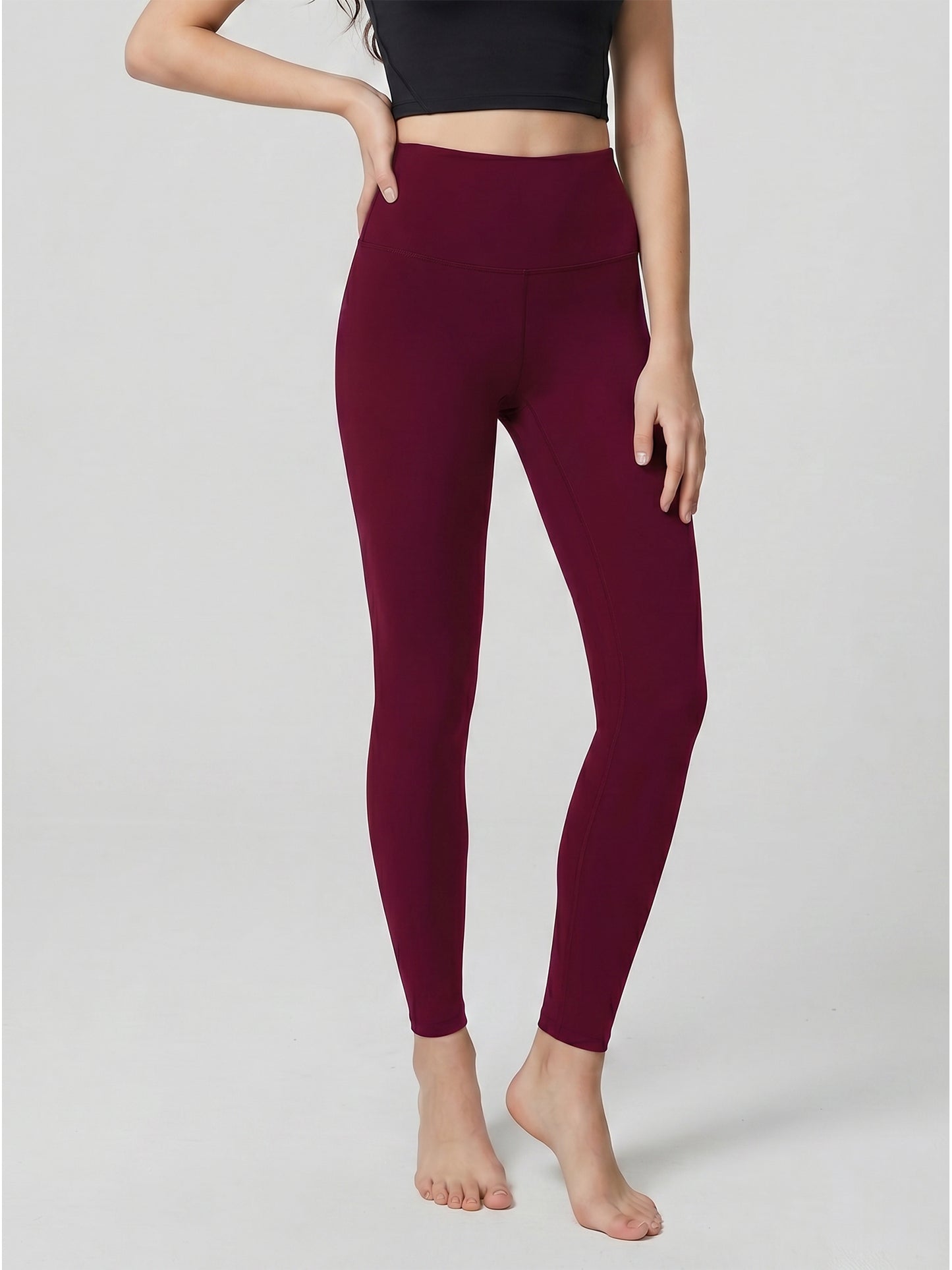 ValueVibe Leggings for Women High Waisted Yoga Stretch Workout Leggings-LE1550L1P1