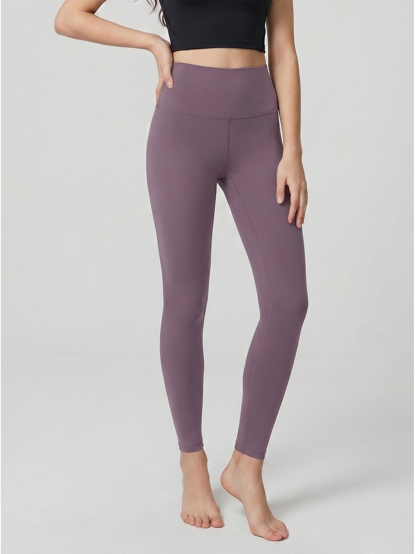 ValueVibe Leggings for Women High Waisted Yoga Stretch Workout Leggings-LE1550L1P1